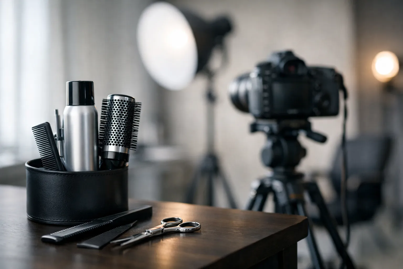 Beispiele für bewerbungsfoto frisur im Studio