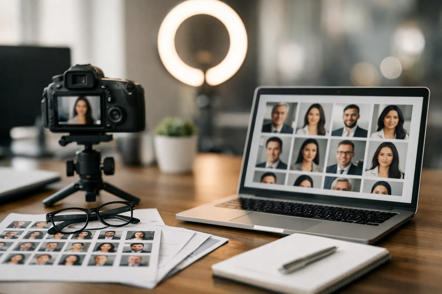 Team style guide example for AI headshots trends 2026