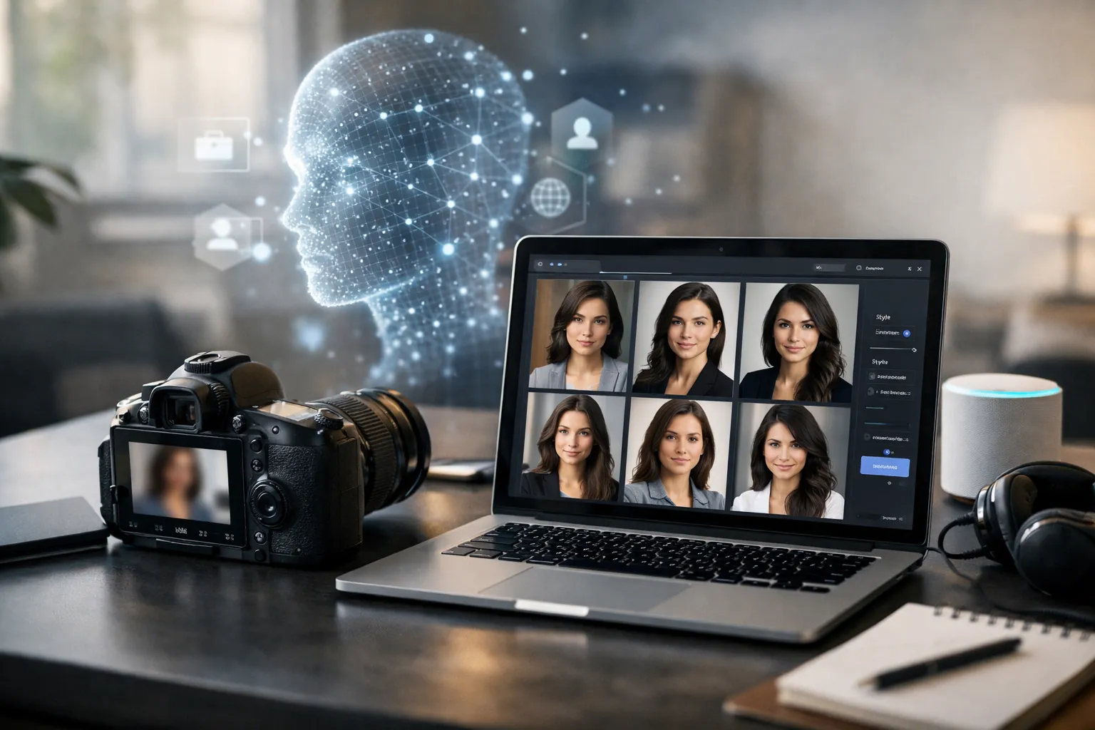 Brand style tiles for AI portrait trends 2026 across regions