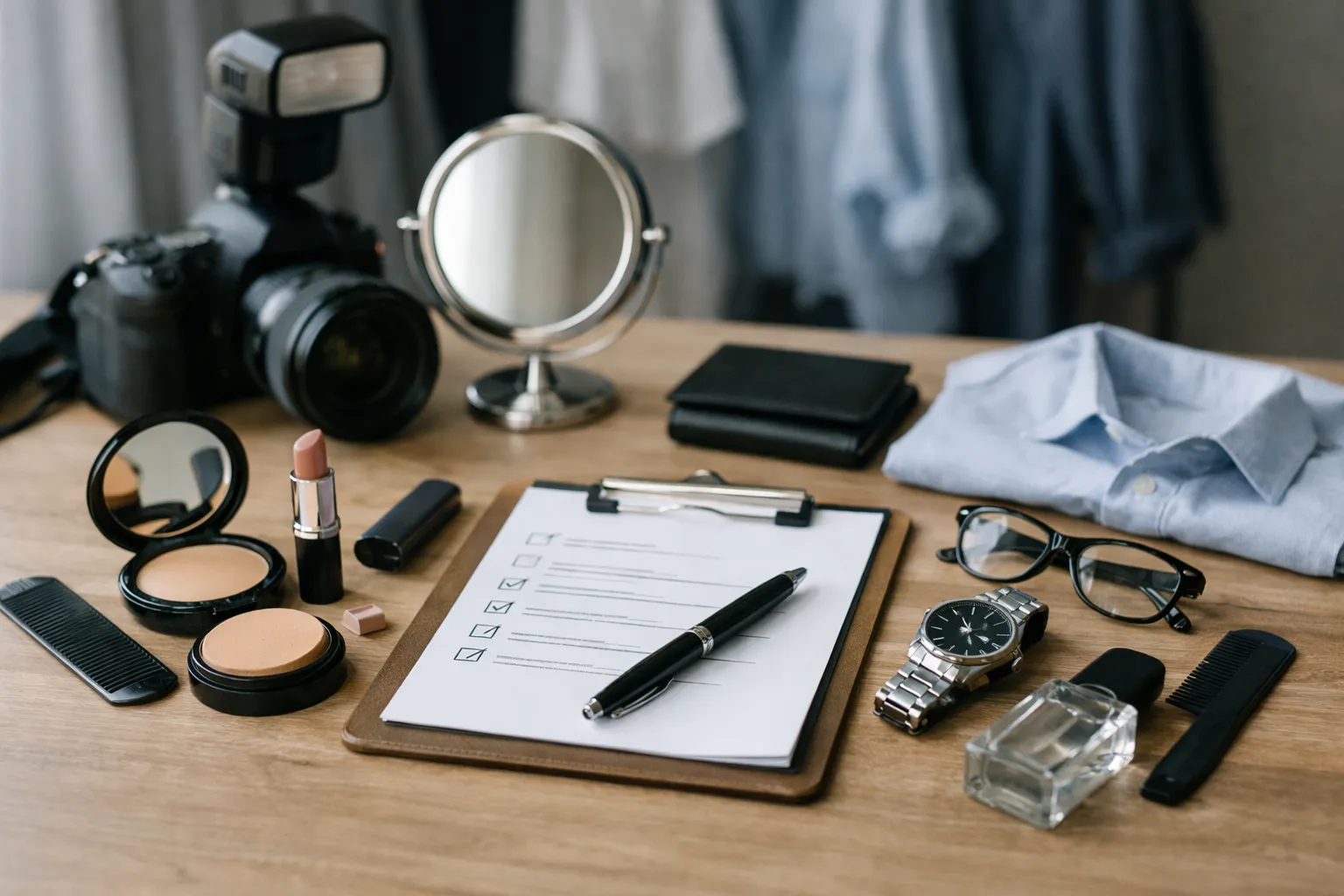 Headshot photo preparation checklist for getting professional headshots