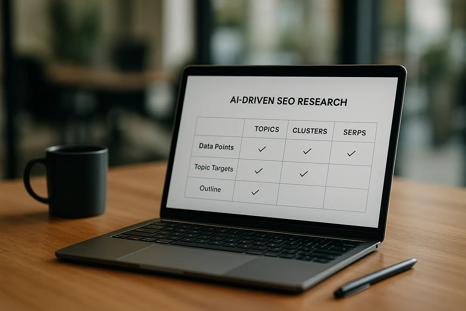 ai-driven seo research comparison chart