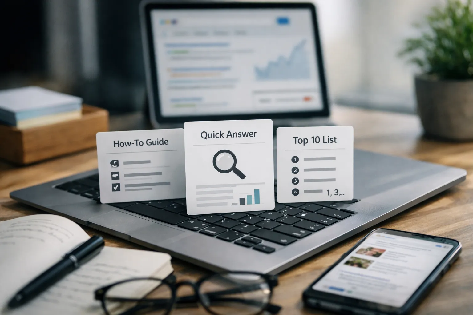 seo in 2026 content pattern cards designed for SERPs, AI answers, and social snippets