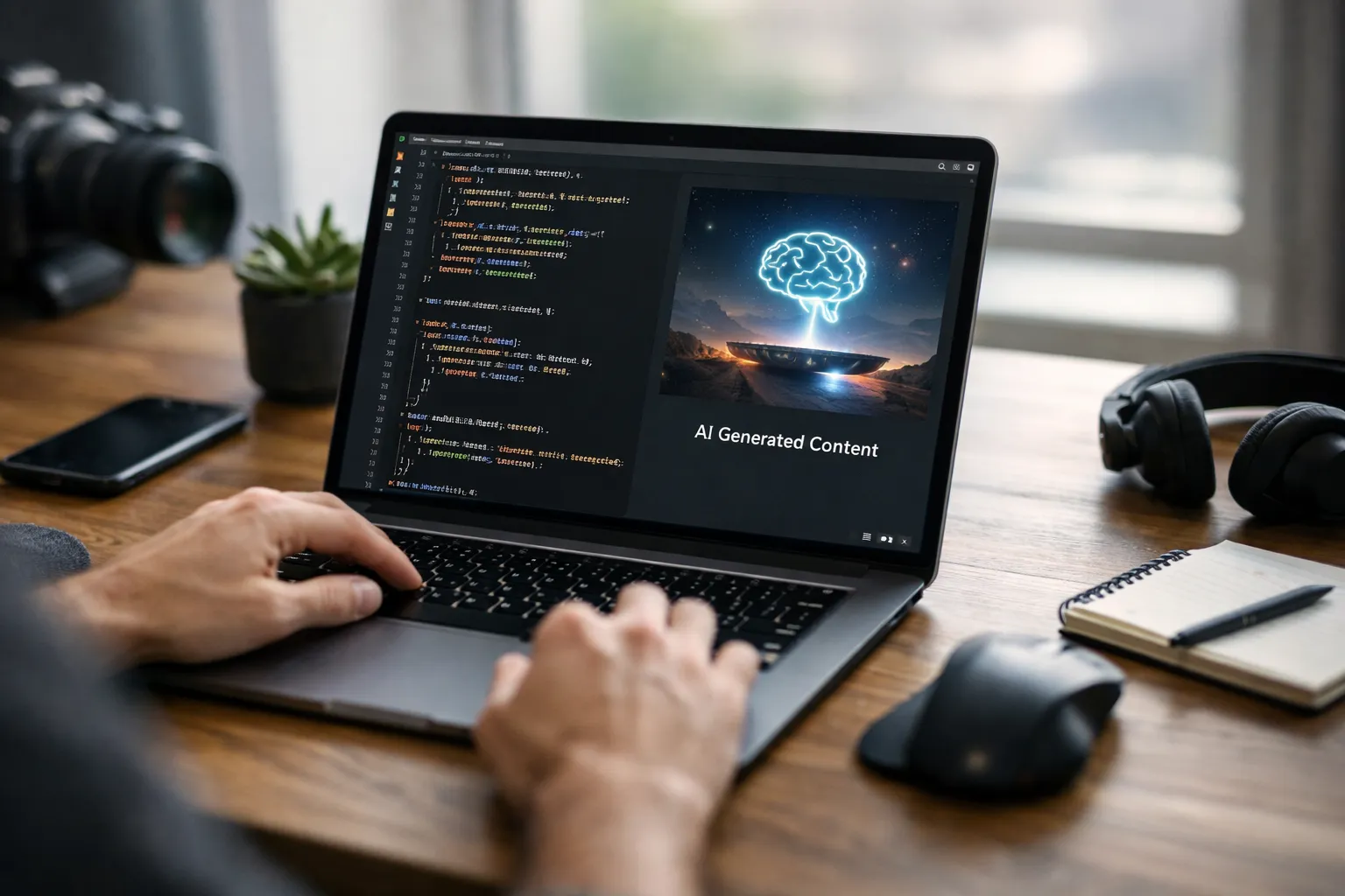Example workflow for ai tools for web developers in a Next.js project